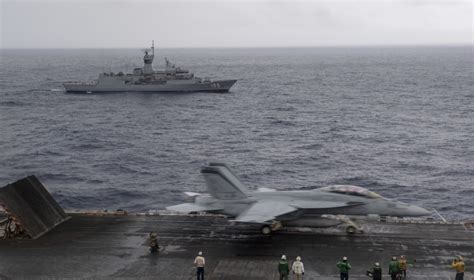 Nimitz Carrier Strike Group international cooperation activities