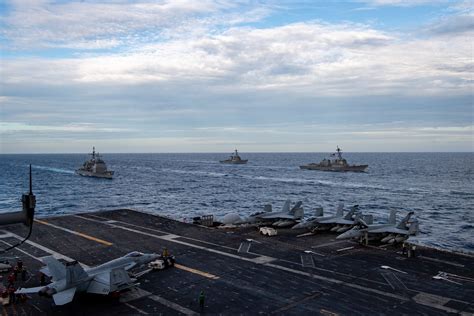 Nimitz Carrier Strike Group training