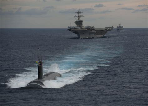 USS Nimitz's encounter with a mysterious submarine