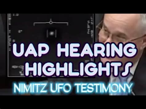 Nimitz Testimony