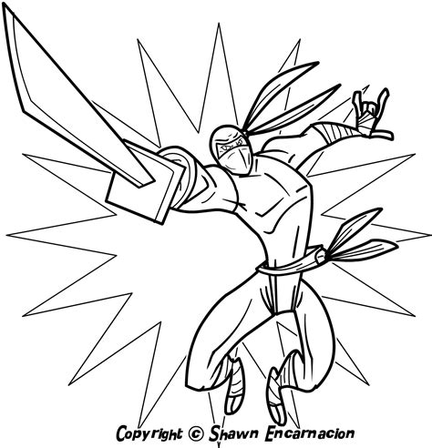 Ninja Coloring Pages