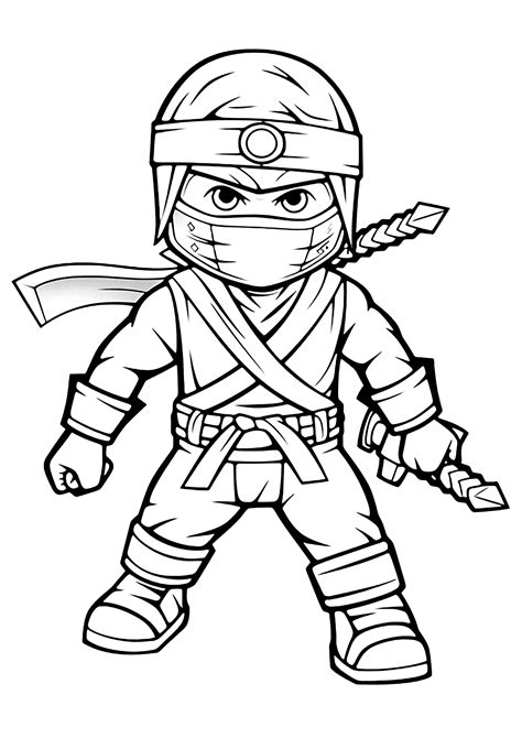 Ninjago Coloring Pages Gallery 1