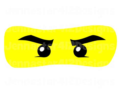 Ninjago Eyes Coloring Pages