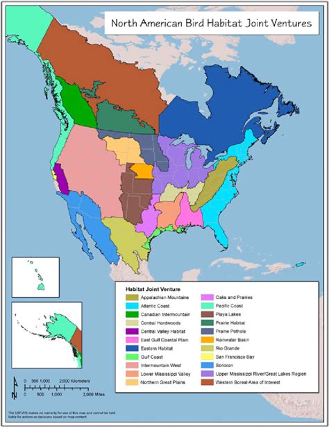 North Birds Habitats