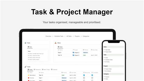 Notion Task Management Template