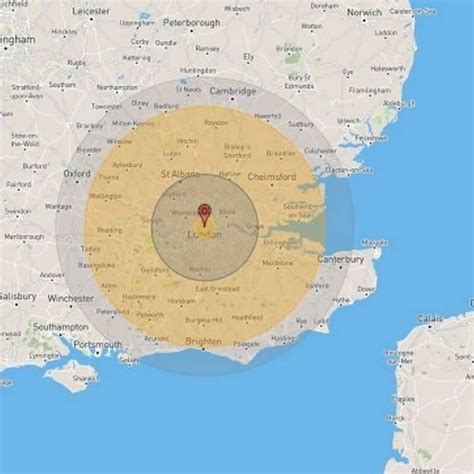 Nuclear Blast Radius