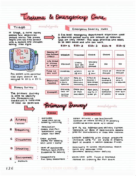 Nursing Telephone Triage Cheat Sheet Components