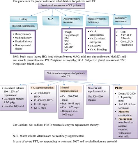 Image of nutritional support for CF and ASD