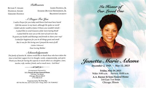 Obituary Samples