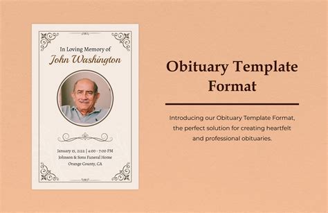 Obituary Templates