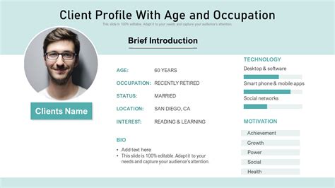 Occupational Profile Template Guide