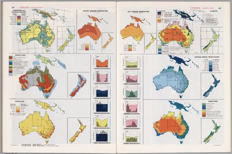 Oceania thematic map