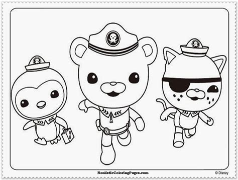 Octonauts Coloring Pages Free