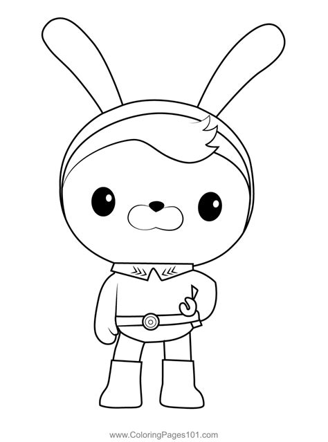 Octonauts Coloring Pages for Children