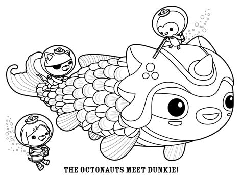 Octonauts Coloring Pages for Kids