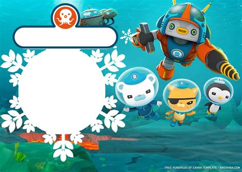 Octonauts Headquarters Invitation