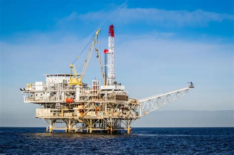 Offshore Oil Rig Engineer working on a drilling rig