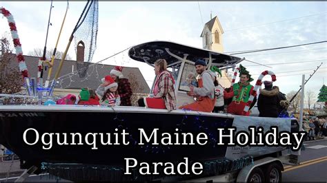 Ogunquit Maine Festive Atmosphere