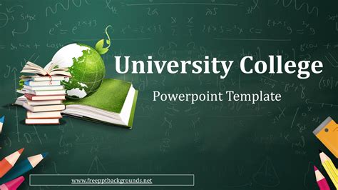 Ohio State University Education PowerPoint Template