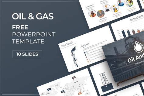 Oil and Gas PowerPoint Template Designs Presentation Design