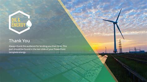 Oil and Gas PowerPoint Template Designs Renewable Energy