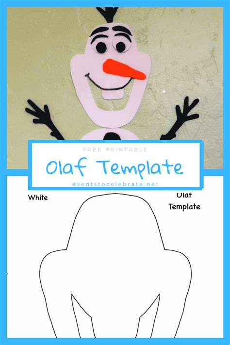 Olaf Body Template Printable