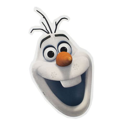 Olaf face printables for Frozen fans