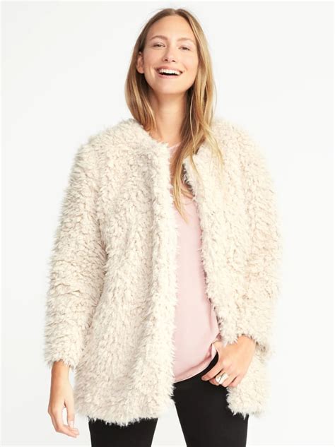 Old Navy Faux Fur Coats