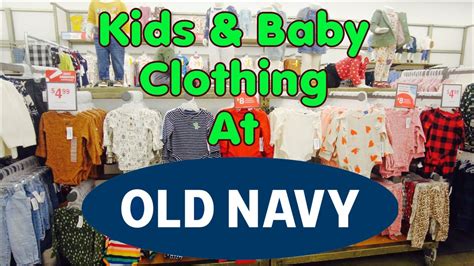 Description of Old Navy Kids Section