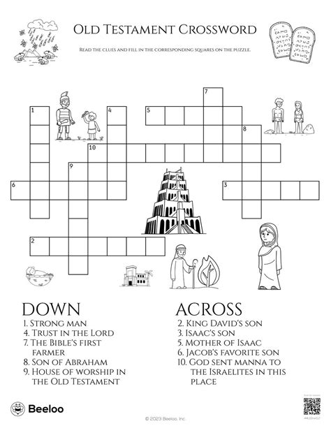 Old Testament Crossword Puzzle