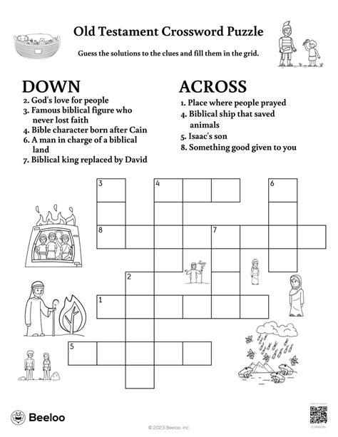 Old Testament Crossword Puzzles