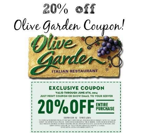 Olive Garden Promotions