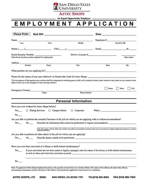 Online Application Form