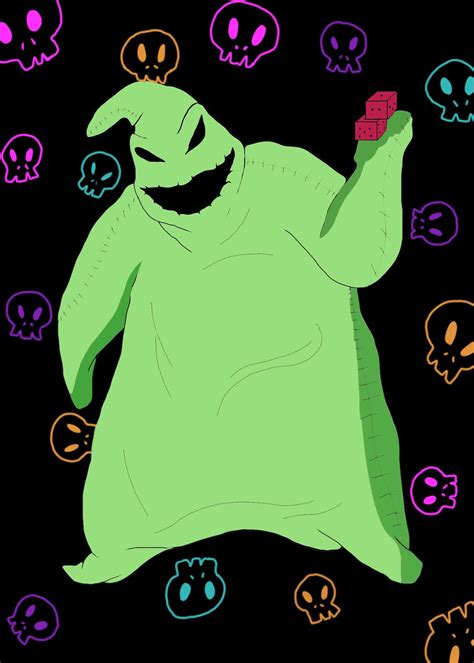 Oogie Boogie Stencil Printable Halloween Template