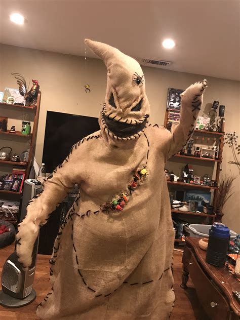 Oogie Boogie Costume DIY Using Free Printable Template