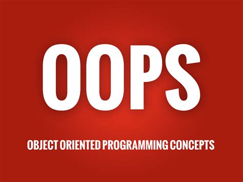 Oops Program Contact