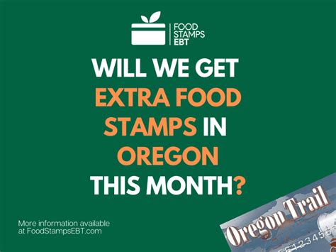 Oregon Extra Food Stamps Image 1