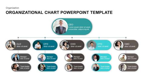 Organization Chart Templates in PPT