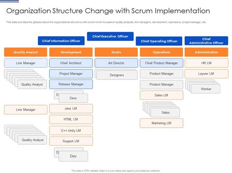 Organization Structure Implementation