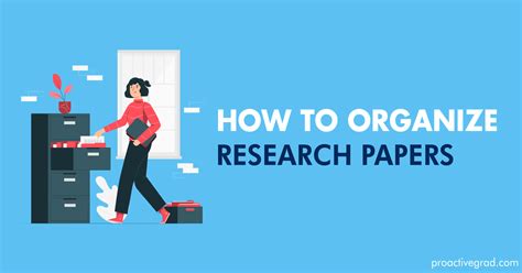 Organizing Your Research