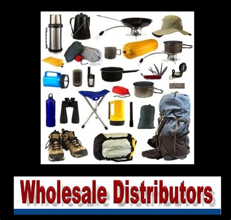 Outdoor gear wholesale distributor with a wide selection of products