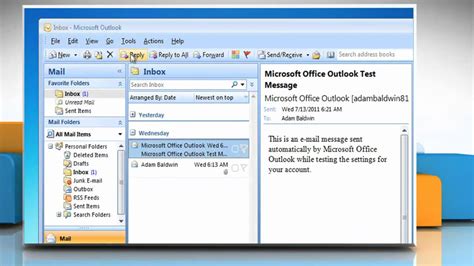 Outlook Contacts 7