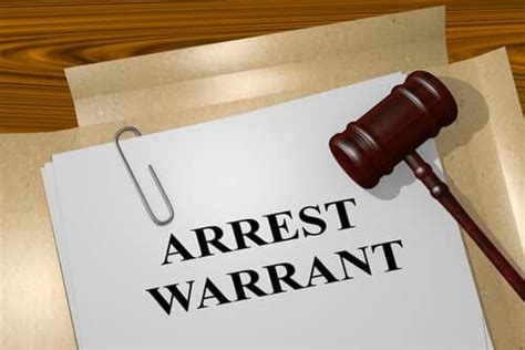 Outstanding Arrest Warrant News