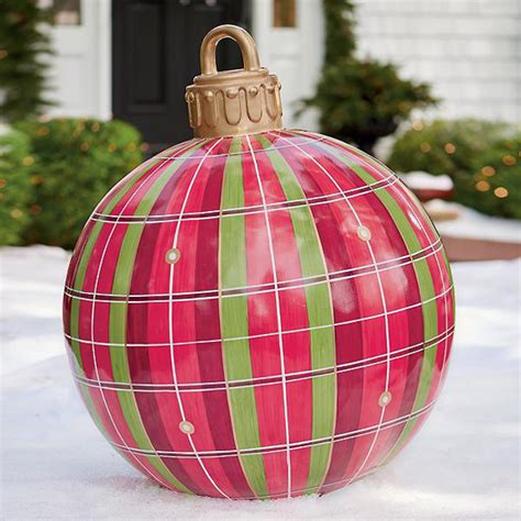 Oversized Christmas Ornaments