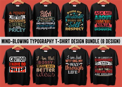 Oversized T-Shirt Fonts and Graphics