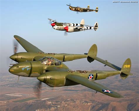 P-38 Fighter Jet Variants