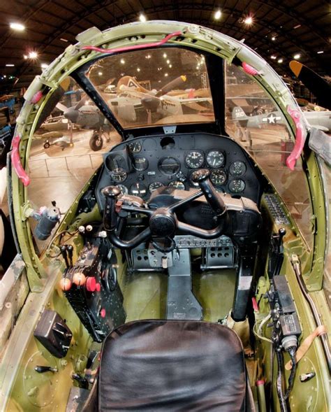 P-38 Lightning Plane Cockpit