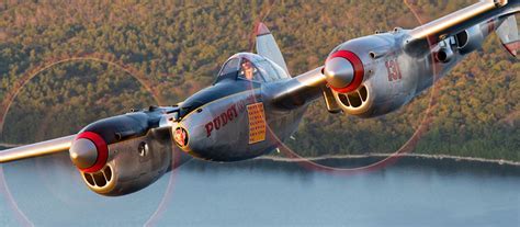 P-38 Lightning Plane Radar