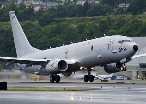 P-8 Poseidon Landing