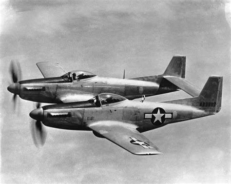 P-82 Twin Mustang in action